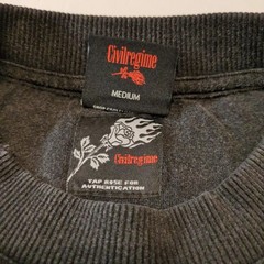 Civil Regime X Bleach “To The Max” T-shirt Size M OS