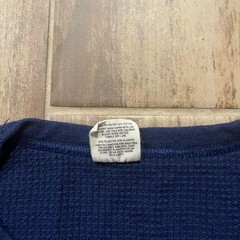 VTG Northwest Territory Thermal Mens XXL Navy Polycotton Waffle-Knit Long-Sleeve