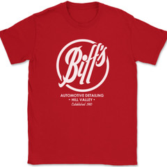 Biffs Automotive Detailing T-Shirt Tee Funny Movie Novelty Tee