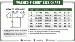 Mens Vintage Wash T Shirt Los Angeles California Graphic Streetwear Hip Hop Tee
