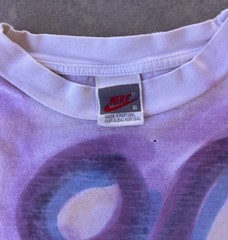 Vintage Nike Shirt XL RARE 90s Air Max 180 Promo Paint Portugal Ralph Steadman