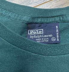 Vintage Polo Ralph Lauren Sportsman Duck Hunting T Shirt XL USA Made 90s Green