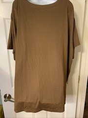 Unbranded Brown Short Sleeve Graphic T, Size 7XL