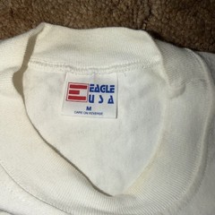 VTG Sigma Pi Fraternity Eagle USA Embroidered Shirt Sz M