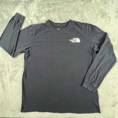 The North Face Men’s Long-Sleeve Half Dome Tee in Navy Blue Size Extra Large