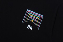 RHUDE NEW Men Women High Quality Leisure Cotton Short Sleeve T-Shirt Polo M-2XL