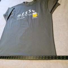El Salvador Mens T Shirt Large Green Short Sleeve