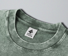 100% Cotton Tee – Unisex Retro Oversized Fit – Japanese Minimalist Nature Print