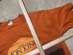 Vintage Lion King Disney Safari Horizon AOP T-Shirt XL Single Stitch 90s