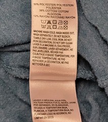 Lucky Brand Los Angeles Large T-Shirt Blue Joshua Tree Cotton Polyester Rayon
