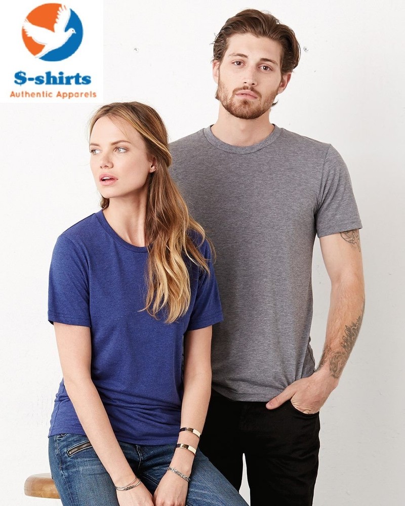 Bella Canvas 3413 Triblend Short Sleeve T-Shirt – Men Women Unisex XS-2XL SALE!