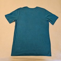 Nike (The) Tee Athletic Cut Men’s Sz L Short Sleeve Teal Color Cotton/Polyster