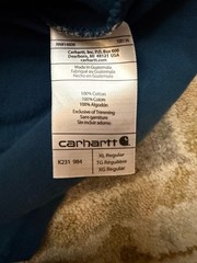 Carhartt K231 Original Fit Long Sleeve Logo Graphic T-Shirt