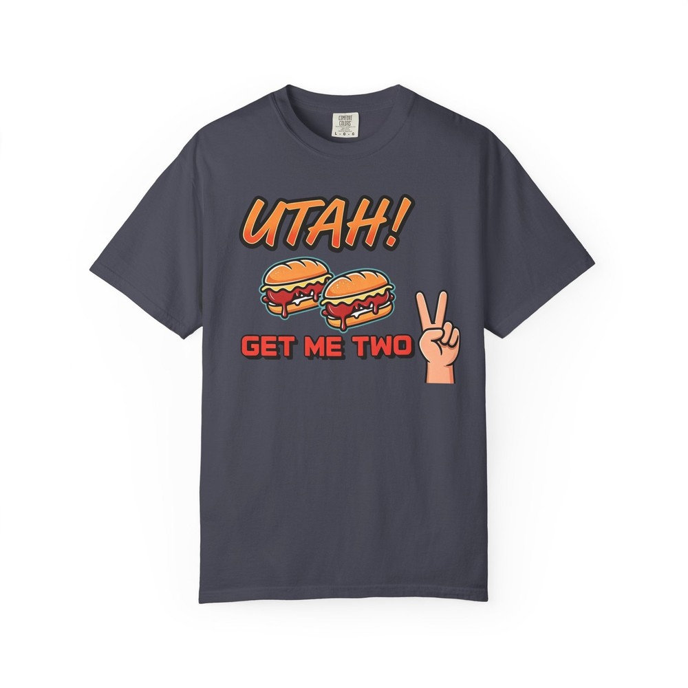 Utah get me 2 classic T-shirt.Different colours available..
