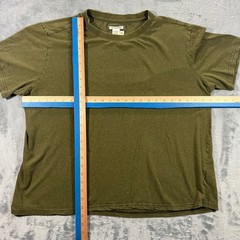 Carbon2Cobalt T Shirt Mens XL Olive Green Hemp Organic Cotton Casual Comfy Eco