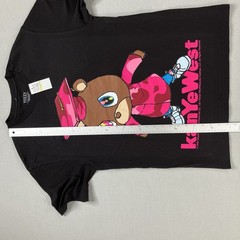 Yeezy x Takashi Murakami Black Crew Neck T-Shirt Graduation Men’s Sizes Vary NWT