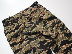 2017 STUSSY ~SEERSUCKER~ TIGER CAMO CARGO PANTS 28/30 wtaps/fuct/bdu/beach/gear