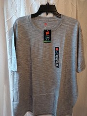 Hanes Ultimate X-Temp Mens Size XXL(50-52) Short Sleeve T-Shirt Odor Control NWT