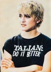 Italians Do It Better Short Sleeve T-Shirt Madonna