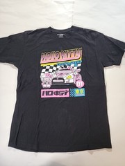 NEW Hello Kitty T-Shirt – Tokyo Speed Racing Kitty Kanji Adult Sz Lg Unisex NWOT