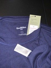 Crewneck NAVY Blue USA flag print Soft feel Goodfellow Cotton Blend M or XXL