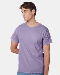 Hanes 5250 4XL Authentic Short Sleeve Men’s Cotton T-Shirt Lavender PtP 29″