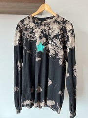 Astroworld Era Travis Scott Men’s L Long Sleeve Crew Neck Black Graphic Print