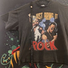 THE ROCK Play Nice Studio Street Wear Shirt Size 2XL Fits like 3XL OVERSIZED AOP