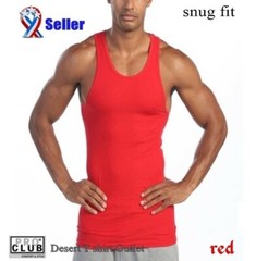 Lot 2 PRO CLUB A SHIRTS TANK TOP RED ProClub Men’s Wife Beater Undershirts S-7XL