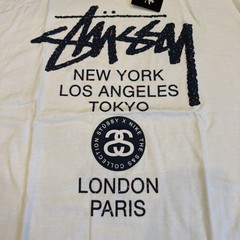 NEW XL Stussy X Nike World Tour S&S Collection Tee White