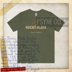 Rocky Flats Nuclear Facility 1952 Vintage Men’s T-Shirt