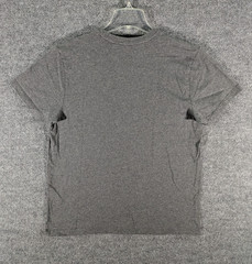 Banana Republic Shirt Mens Medium Gray Premium Pima Cotton Crew Neck Tagless Tee