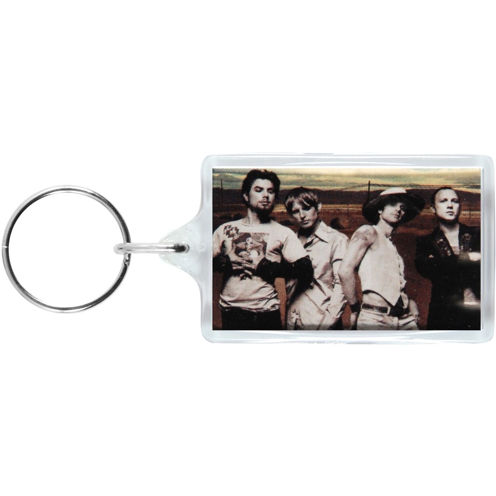Janes Addiction Silhouette Plastic Key Chain Multi