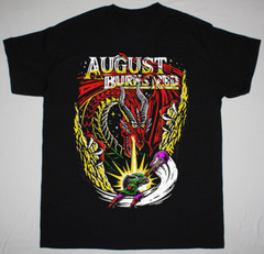 The Legend August burns red Short Sleeve Black Size S-5XL Shirt