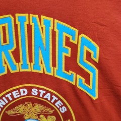 NWOT Vintage United States Marines T Shirt Red Mens Large FOTL Heavy Cotton Y2K