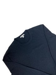 James Perse T-Shirt Crew Neck Long Sleeve 100% Combed Cotton Minimalist Size S