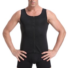 Men’s Slimming Shapewear Hot Neoprene Vest Body Shaper Sweat Shirt Waist Trainer
