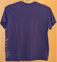 Nike 6.0 Big Logo Mens XXL Purple Gold T-shirt 100% Cotton Activewear Air SB