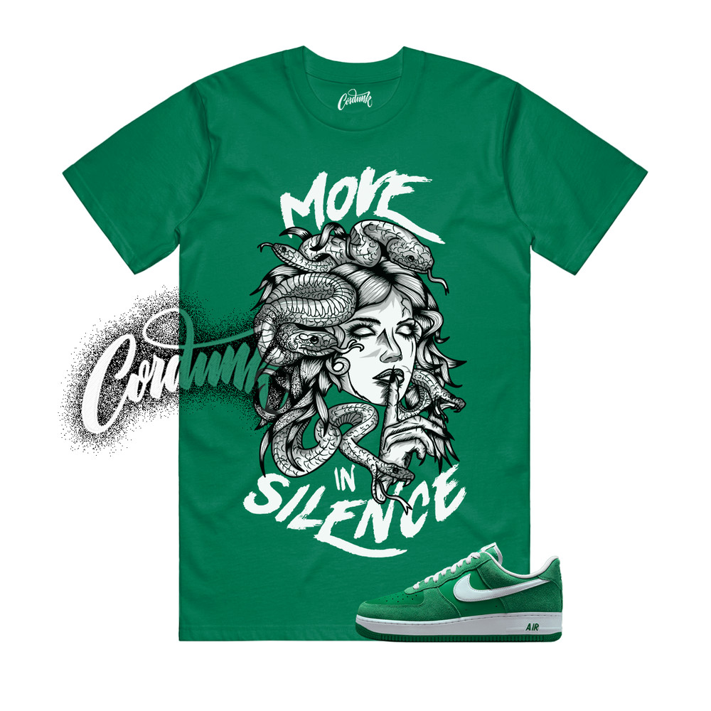 Air Force 1 SK8 Stadium Green White T Shirt Match MIS