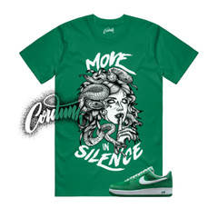 Air Force 1 SK8 Stadium Green White T Shirt Match MIS