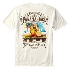 Panama Jack Sweet Tea T-Shirt, Lightweight, Breathable, 100% Combed Cotton