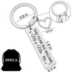 Wedding Gifts For Couples Mr And Mrs Keychain 2026 Bridal Shower Gifts