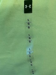 NWT Mens Large Under Armour OVERSIZED HEAVYWEIGHT SHORT SLEEVE Green SHIRT L $40
