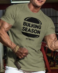 060. Bulking Season Workout T-Shirt
