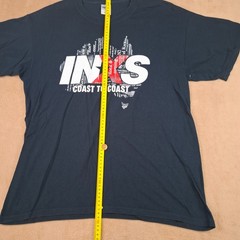INXS T-shirt Australia Tour Coast to Coast 2012 – Size L on Gildan Label