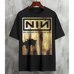 Nine Inch Nails “The Downward Spiral” Graphic Unisex Tee S-5XL (2-sided)