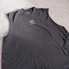 Lady Gaga Mayhem Ball Tour 2025/2026 Black Sleeveless Graphic Tee XL