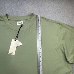 Elwood Oversized Core T Shirt Mens XXL Green Vintage Wash Crewneck Tee Casual