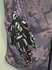 Star Wars The Mandalorian Men’s SMALL Short Sleeve Baseball Jersey Shirt #10726