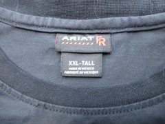 Ariat FR Shirt Mens 2XLT Black Long Sleeve Camo Pocket Flame Resistant Workwear